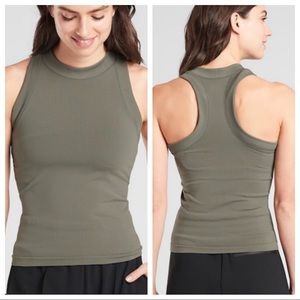 Athletic green renew racerback tank